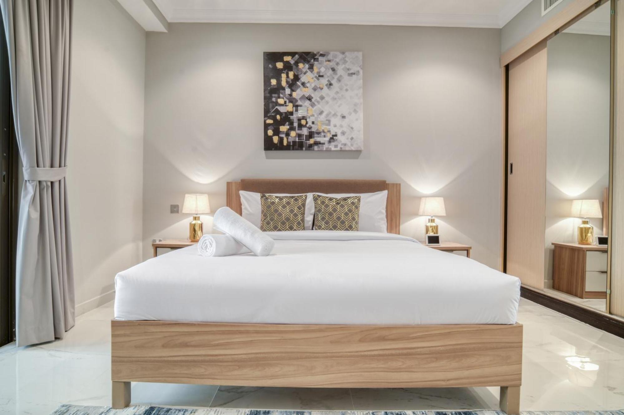 Luxurious 4 Bedroom Duplex With Terrace & Sea View Dubai Luaran gambar