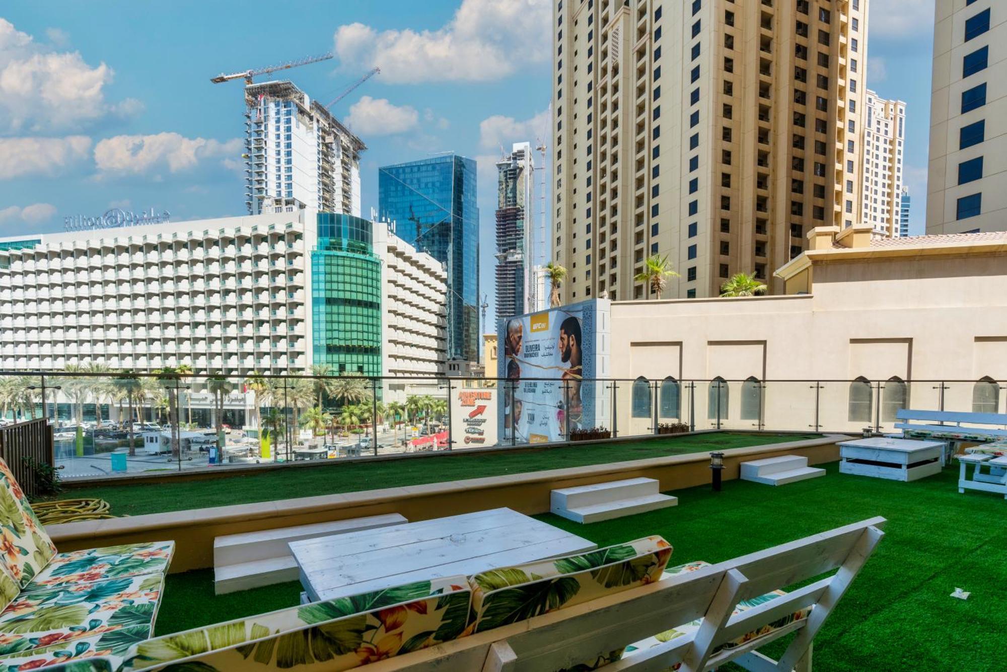 Luxurious 4 Bedroom Duplex With Terrace & Sea View Dubai Luaran gambar