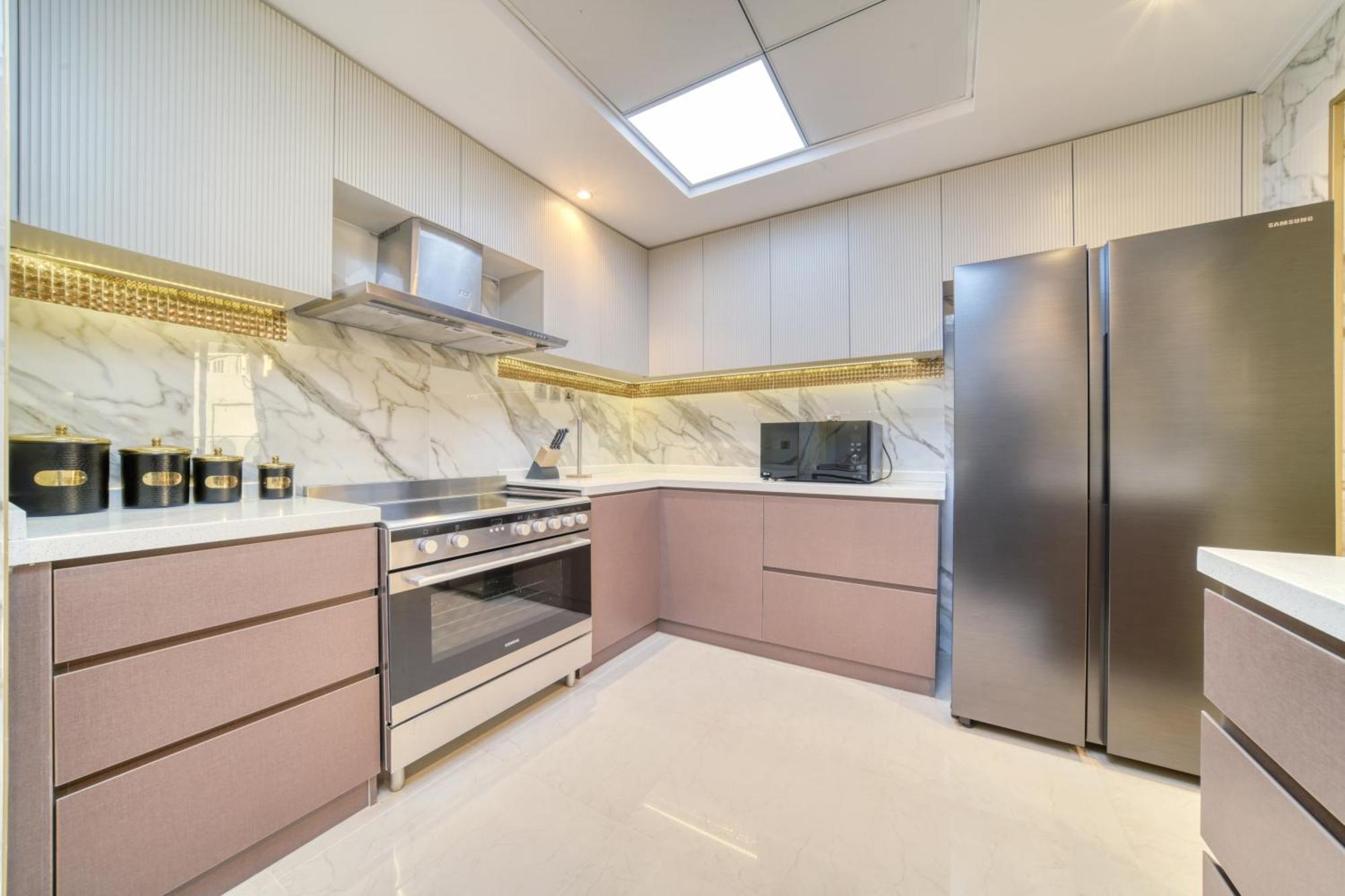 Luxurious 4 Bedroom Duplex With Terrace & Sea View Dubai Luaran gambar