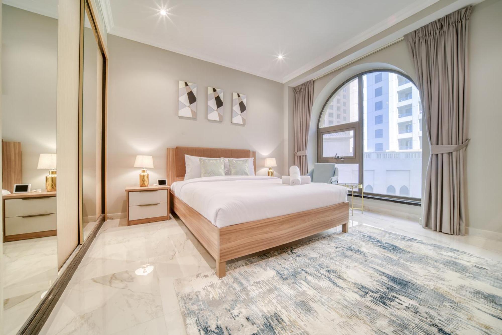 Luxurious 4 Bedroom Duplex With Terrace & Sea View Dubai Luaran gambar
