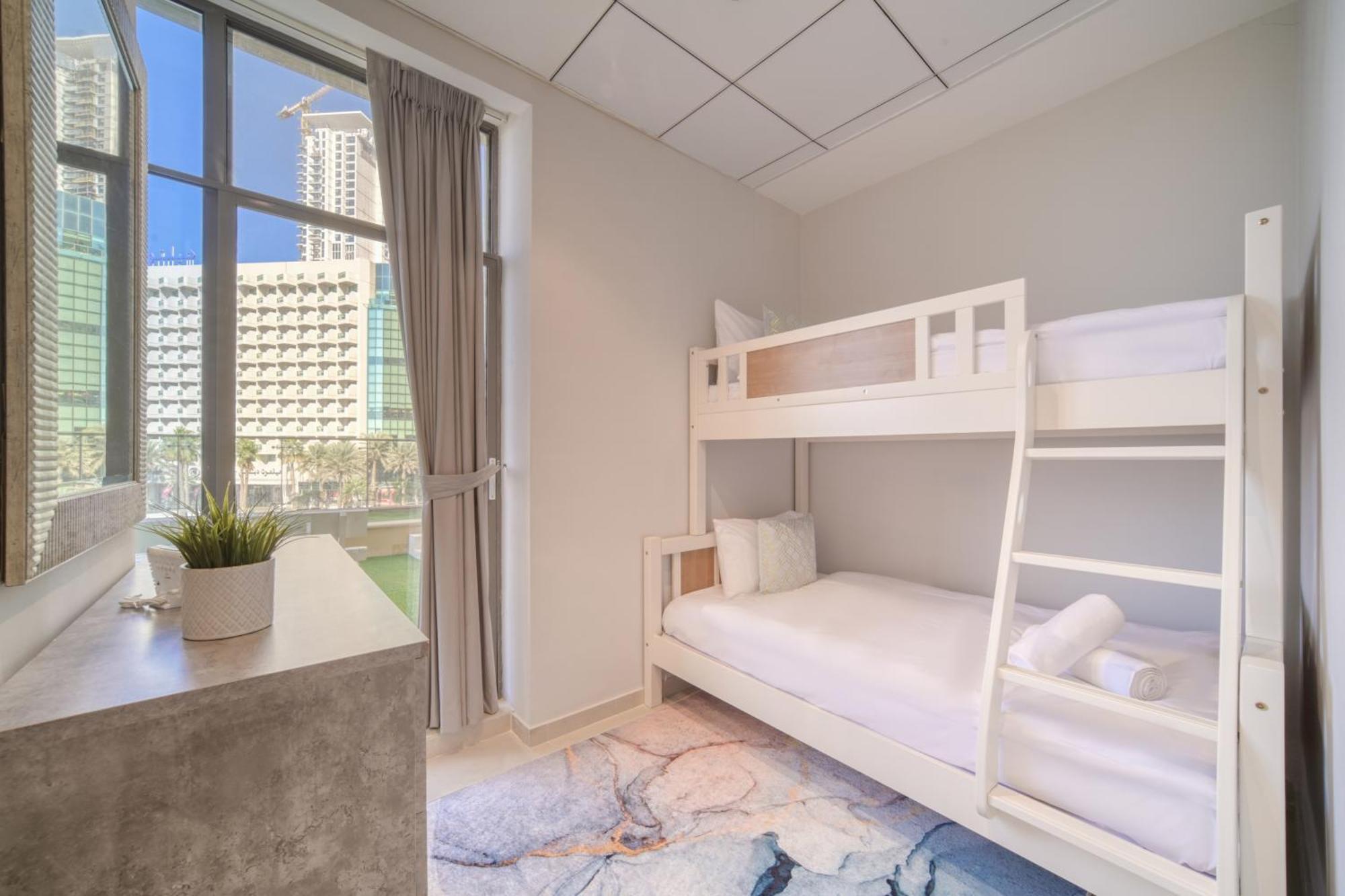 Luxurious 4 Bedroom Duplex With Terrace & Sea View Dubai Luaran gambar