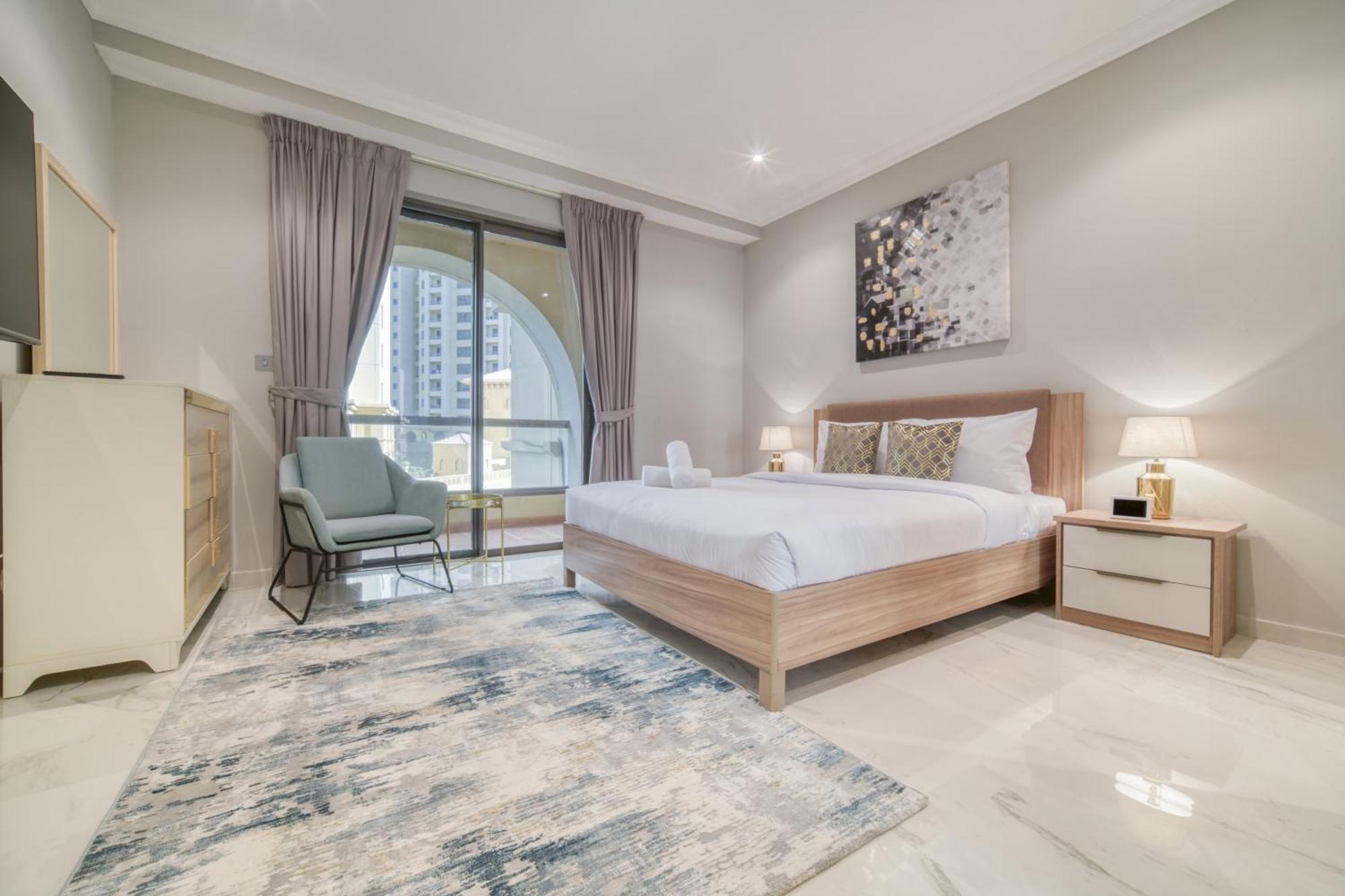 Luxurious 4 Bedroom Duplex With Terrace & Sea View Dubai Luaran gambar