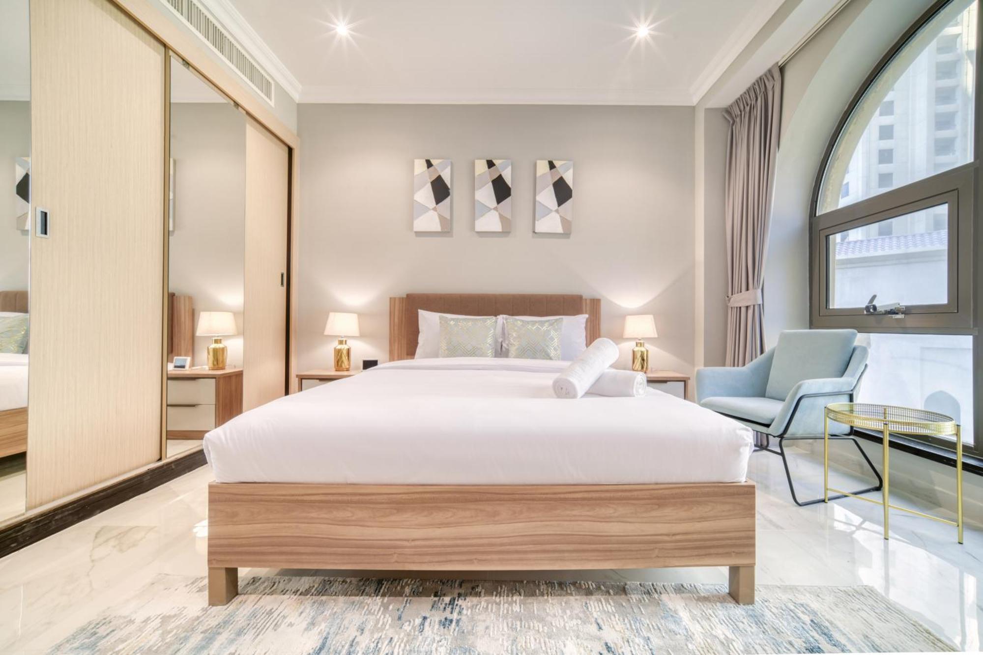 Luxurious 4 Bedroom Duplex With Terrace & Sea View Dubai Luaran gambar