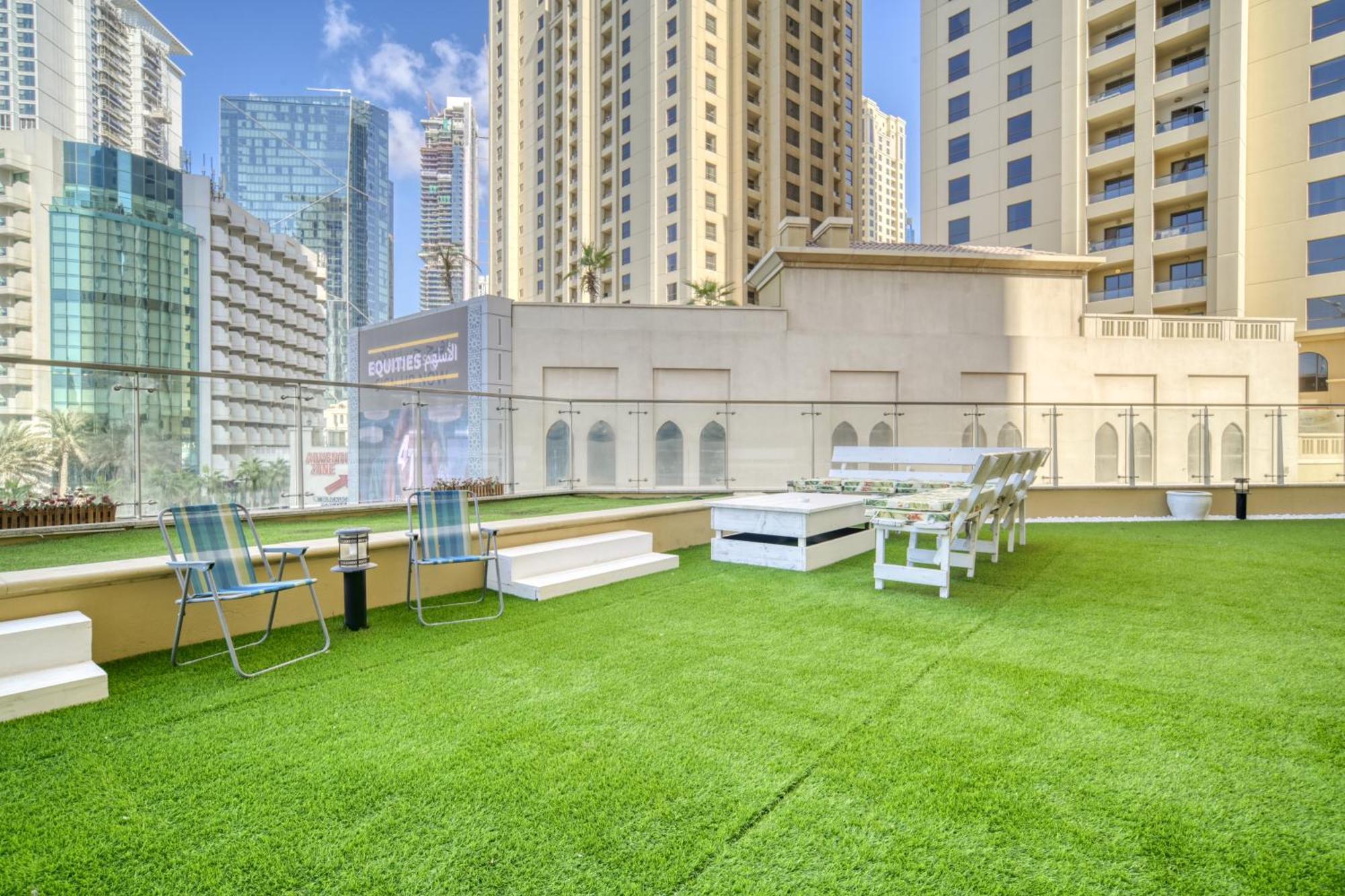 Luxurious 4 Bedroom Duplex With Terrace & Sea View Dubai Luaran gambar